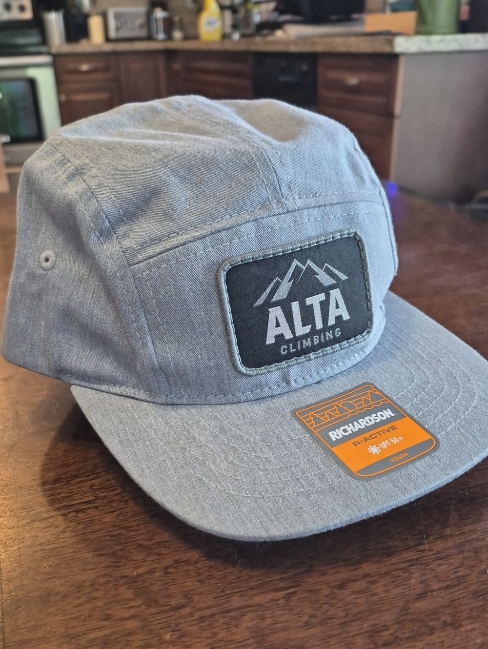 Climbing Richardson Gray Five-Panel Cap